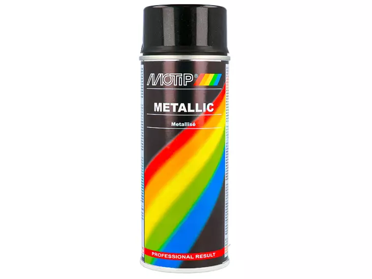 Motip Paint Metal Black 400Ml - Färger och Lacker - 8020109692 - 1