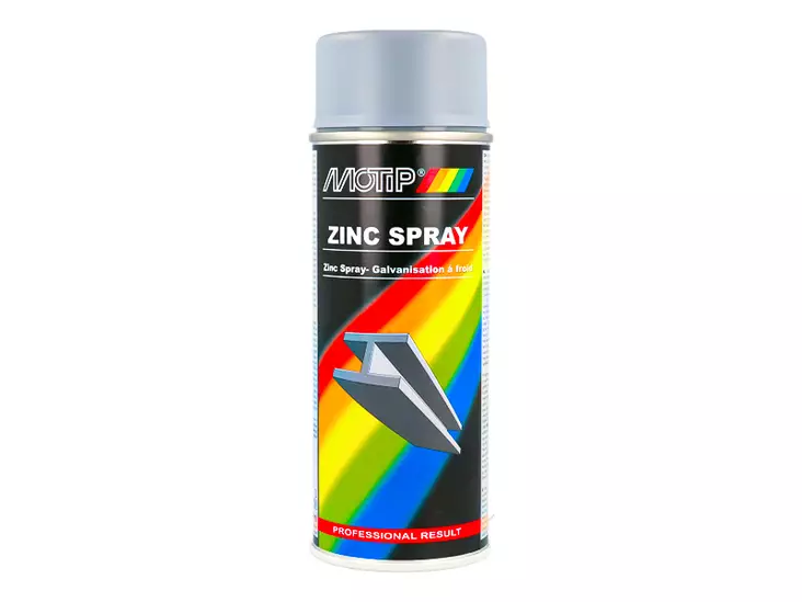 Motip Zink Spray 400Ml - Färger och Lacker - 8020109702 - 2