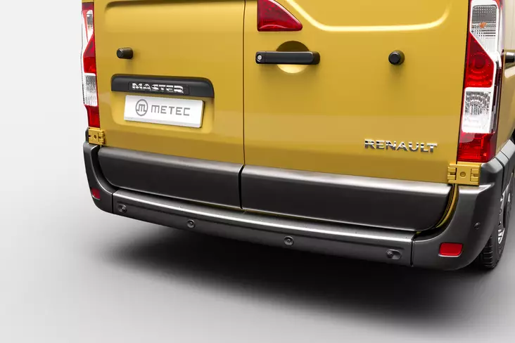 Stötfångarskydd, Renault Master 2010-2020-, Metec - Bakre fotsteg och stötfångarskydd till transportbil - 8020102502 - 1