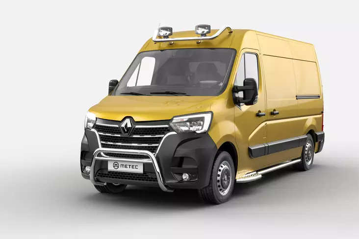 Stylingpaket rostfritt stål Renault Master 2019- - Stylingpaket till transportbil - 8020102492 - 1