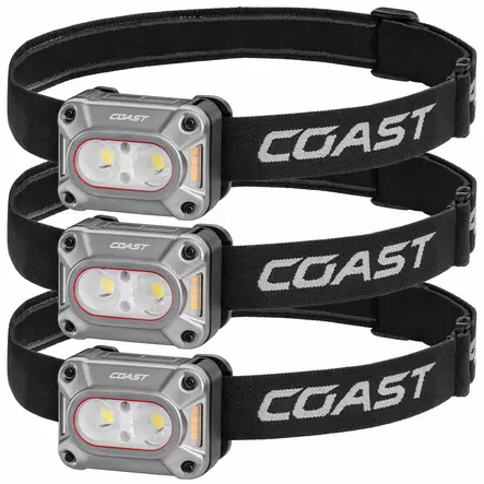 Coast FLX15R Uppladdningsbar Pannlampa (3-pack) – 1000 Lumen - Pannlampor - 8020113023 - 1