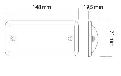 LED innerljus 12V, LED Autolamps - Innebelysning - 8020105493 - 4
