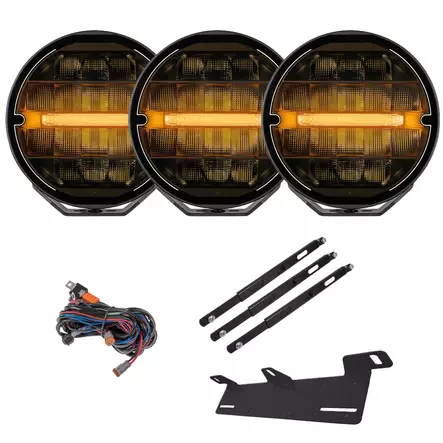 Extraljuspaket Optibeam Elites 9" Heated 3-pack - LED-extraljus - 8020121123 - 1