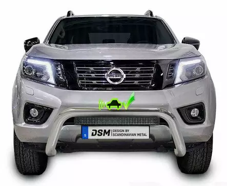 Nissan Navara 2016+ DSM LED Extraljusbåge 76mm - Nissan - 7000010363 - 2