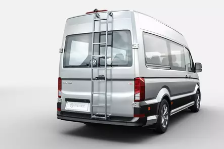 Stege, VW Crafter 2017-, H1 - Takkorg och stege till transportbil - 8020102653 - 1