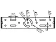 9" Display for reversing camera- and brake light camera kits, NSD - Backkamera monitorer - 8020110063 - 3