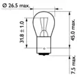 Philips BA15s 21W Lampa MasterDuty - Ba15s lampor - 4060102013 - 1