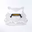 Lynx Commander 600R E-TEC 2025- Snöskoter Ledramp grillkit - Modellanpassade LED-ramper - 8020110953 - 4