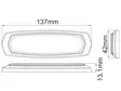 LED-blixtljus Axixtech SM6-D - Blixtljus - 8020104163 - 3