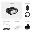 Magicshine HORI 1300 Dual Mounted cykellampa - Cykellampor fram - 8020113033 - 4