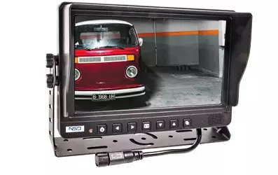 Backkamera Display NSD 9'' för 4st kameror - Backkamera monitorer - 8020110063 - 1