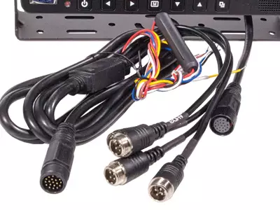 9" Display for reversing camera- and brake light camera kits, NSD - Backkamera monitorer - 8020110063 - 1