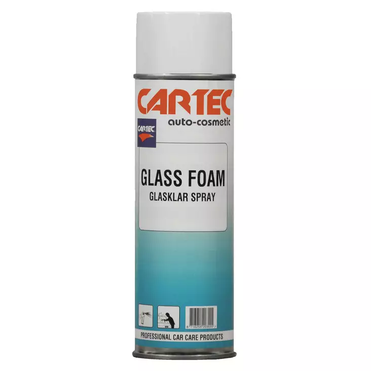 Cartec Glass Foam Spray 500 ml - Glasrengöring - 8020109403 - 1
