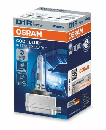D1R Osram Xenarc Cool Blue, +20%, 5500K - D1S och D1R - 1040700473 - 1