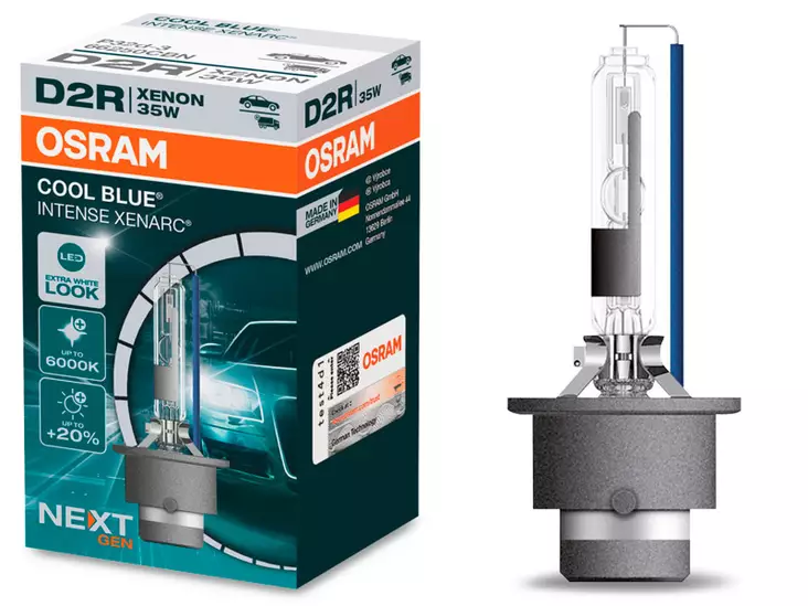 D2R Osram Cool Blue Intense Xenon Lampa - D2R och D2S - 8020105083 - 1