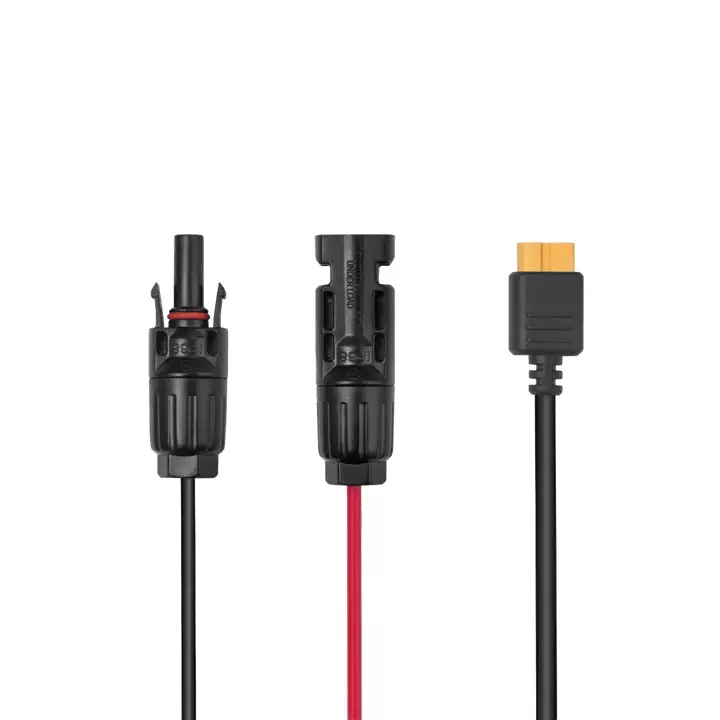 EcoFlow MC4 to XT60i Solar Cable 3,5 m - Powerstation tillbehör - 8020108693 - 1