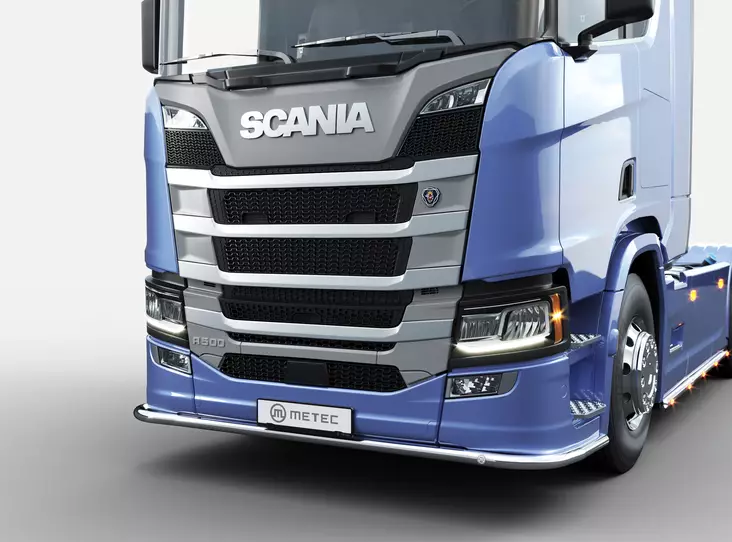 Frontrör F-Liner Scania P-Serie & G-Serie 16- Låg & Mellan stötfångare - Frontrör till lastbil - 8020102903 - 1