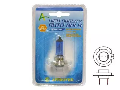 H7 halogenlampa 55W Blå, 12V - H7 Halogenlampor - 4060101063 - 1