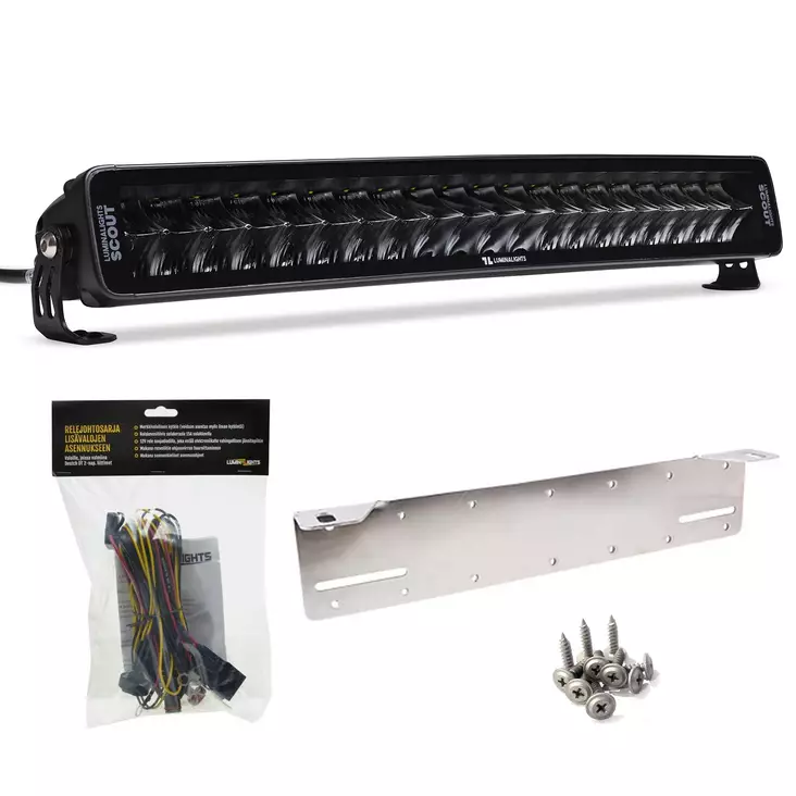 LuminaLights Scout Dual 600 Curved extraljuskit - LED-ramper - 8020107153 - 3