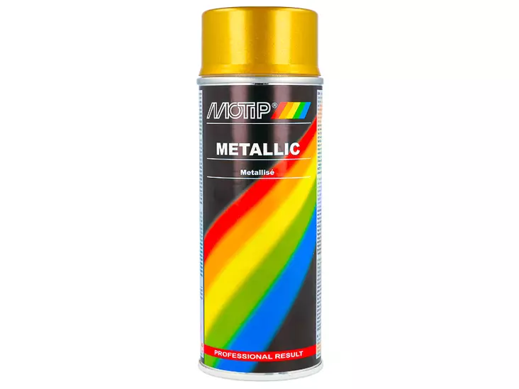 Motip Paint Metal Gold 400Ml - Färger och Lacker - 8020109663 - 2