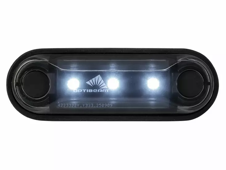 Optibeam Dark Phantom markeringsljus vit, 0,5 m, ADR - Blixtljus - 8020120973 - 1