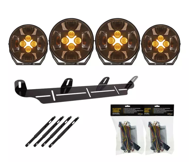 Optibeam Se7en & Nin9 RALLYKIT - LED-extraljus - 8020108953 - 1