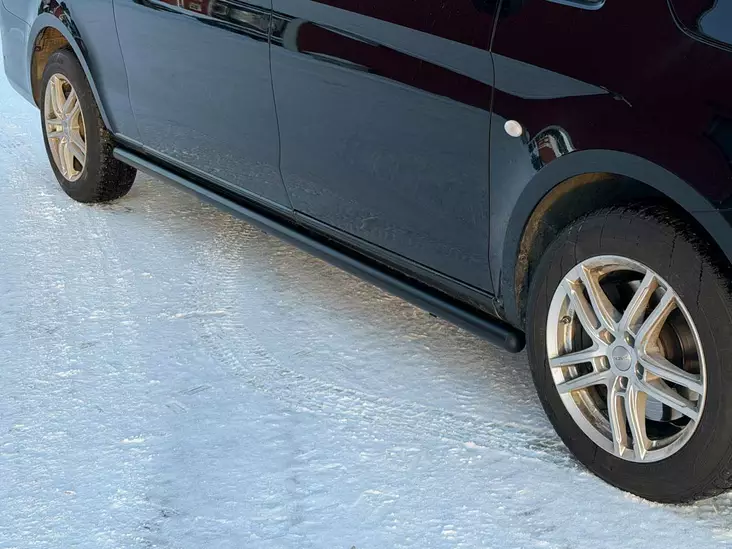 S-BAR Mercedes Vito L1 & L2 24- Hjulbas 3200mm Sidorör (sidoskydd) - Sidorör till transportbil - 8020120903 - 1