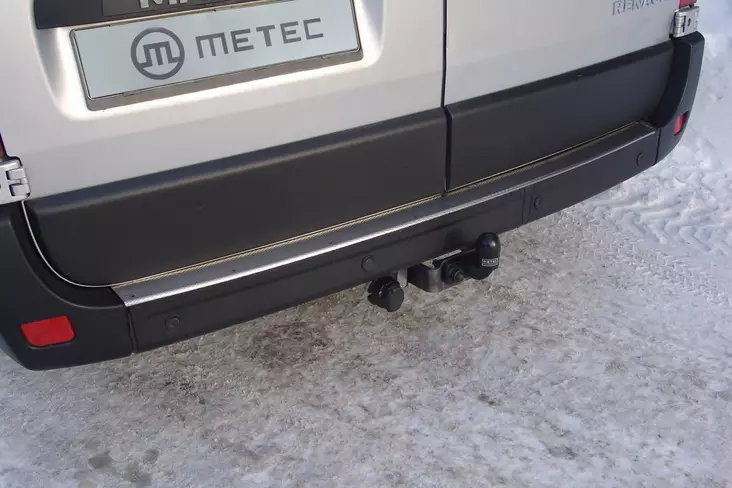 Stötfångarskydd, Opel Movano 2010-2020-, Metec - Bakre fotsteg och stötfångarskydd till transportbil - 8020102503 - 1