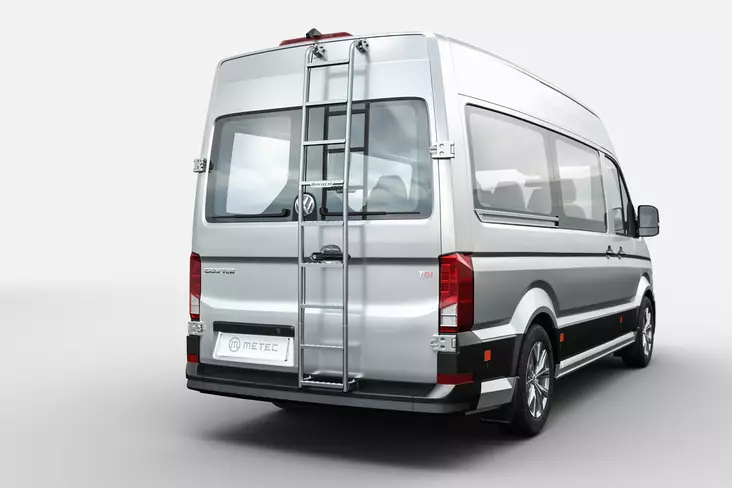 Stege, VW Crafter 2017-, H1 - Takkorg och stege till transportbil - 8020102653 - 1