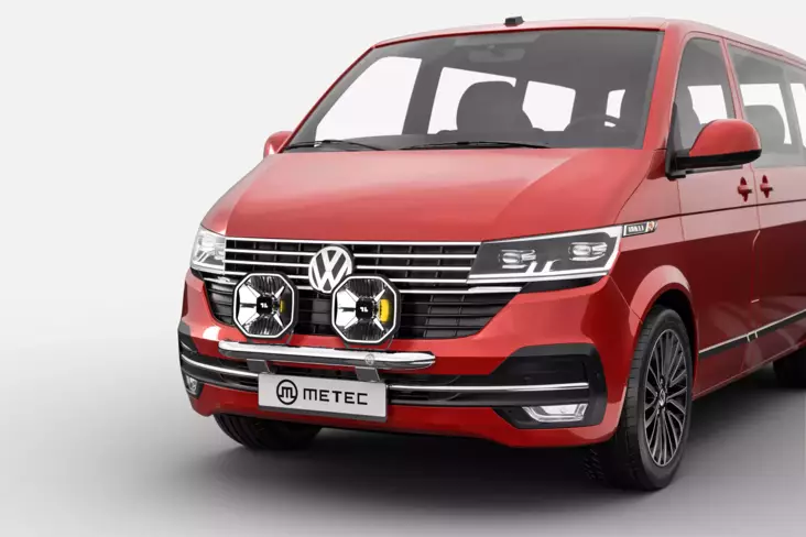 Extraljusbåge VW T6.1 2019- - Frontbåge till transportbil - 8020102303 - 2
