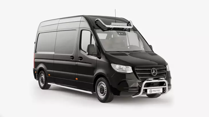 Stylingpaket rostfritt stål MB Sprinter 2018- - Stylingpaket till transportbil - 8020102273 - 1