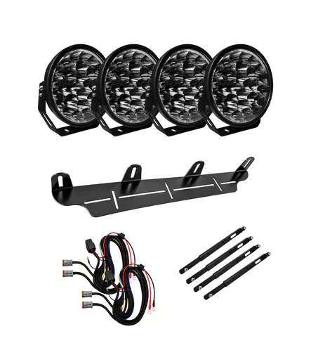 4-Pack W9 Phoenix DARK EDITION LED-Extraljuspaket - Extraljuspaket - 8020108114 - 1