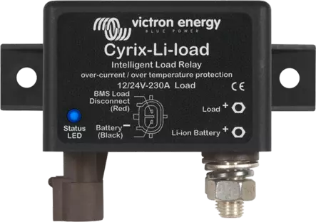 Cyrix-Li-load 12/24V-230A skiljerelä Lithium m kontrollkabel 1m - Batterier - 8020108654 - 2
