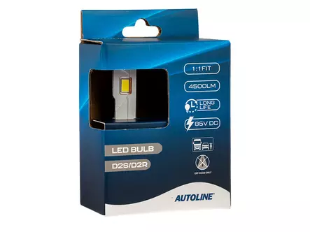 AUTOLINE DIRECT FIT LED BULB D2S/D2R 4500LM - LED konverteringskit - 8020110504 - 2