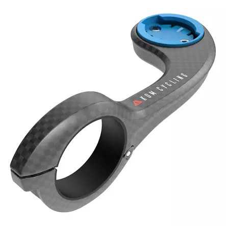 KOM cykelfäste GoPro med snabbkopplingsadapter, kolfibermönster - Cykelbelysning tillbehör - 8020107354 - 2