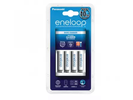 Nätladdare eneloop 4xAAA - Övriga batterier och laddare - 8020100594 - 1