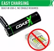 COAST ZITHION-X AA Laddbara batterier (4st) - Batterier laddbara - 8020108374 - 3