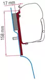Fiamma markisadapter F45 Ford Custom Nugget - Tältillbehör - 8020112554 - 1