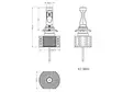HB3 (9005) LED-lampa 25W, Autoline - LED-lampor - 8020105254 - 2