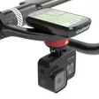 KOM cykelfäste GoPro med snabbkopplingsadapter, kolfibermönster - Cykelbelysning tillbehör - 8020107354 - 4