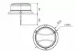 LED-blinkljus R65 Mini låg - LED-rotorljus - 8020101864 - 2