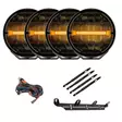 Extraljuspaket Optibeam Elites 9" Heated 4-pack - LED-extraljus - 8020121124 - 1