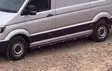 Sidorör Svart LED VW Crafter 18-26+ Hjulbas 3460mm - Sidorör och fotsteg - 8020121014 - 1