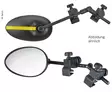 Backspegel Speed fix Clip-on XXL Convex, par - Backspeglar - 8020112174 - 1