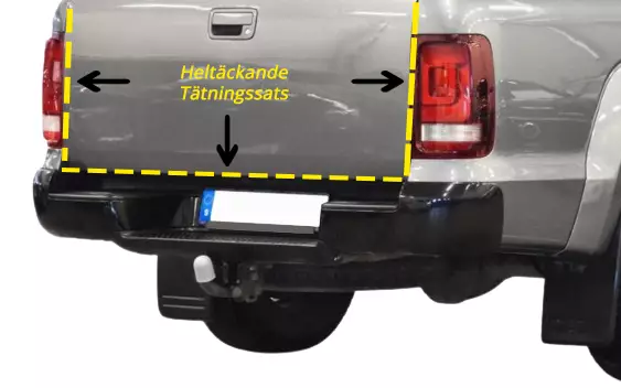 Tätningssats VW Amarok 2011- - Volkswagen - 8020103394 - 1