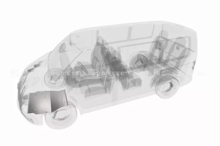 Underkörningsskydd Volkswagen T5 T6 T6.1 - Volkswagen - 8020103654 - 1