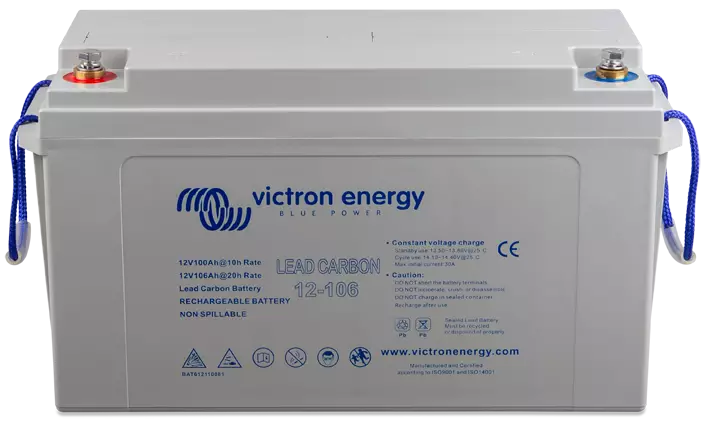 Victron Blykol Batteri 106Ah 12V - Bilbatterier - 8020108664 - 1