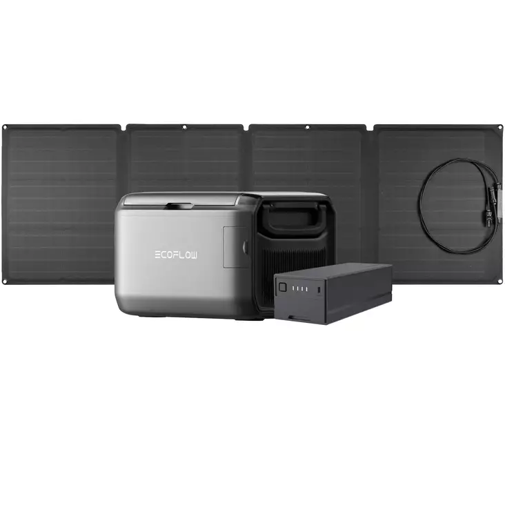 EcoFlow Glacier Classic 35l + EB + EF 110W - Powerstation tillbehör - 8020112714 - 1