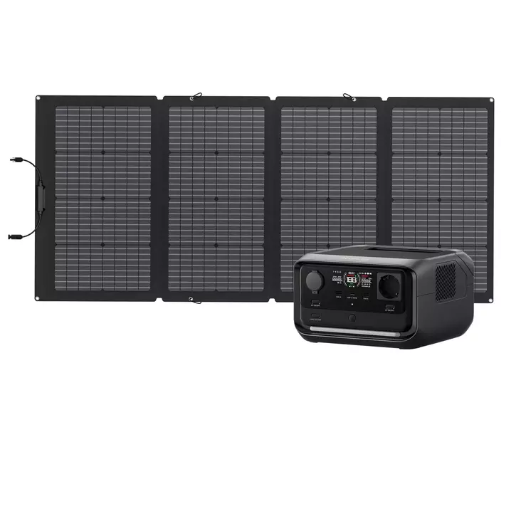 EcoFlow River 3 Plus + EF 220W - Powerstation - 8020112154 - 1