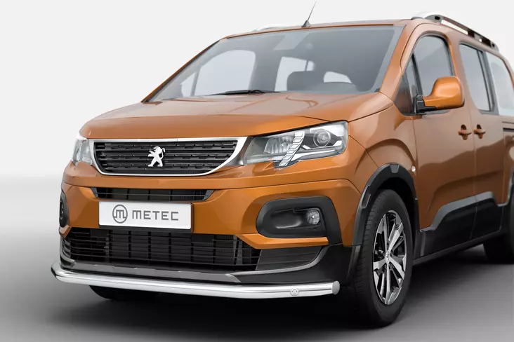 Frontrör Peugeot Partner 2018-2020-, Ø60mm, Metec - Frontrör till transportbil - 8020102484 - 1
